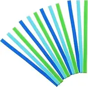 LALAFINA 12pcs Flexible Silicone Rubber Bands for Lunch Boxes Notebooks and Organizing Multipurpose Elastic Binding Bands