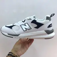 在飛比找Yahoo!奇摩拍賣優惠-【豬豬老闆】NEW BALANCE 白灰 復古 網布 休閒 