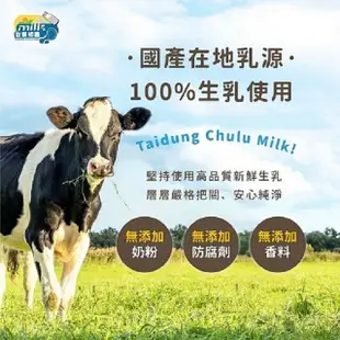 【台東初鹿】 100%生乳使用 原味保久乳200mlx1箱(共24瓶)
