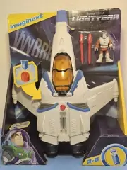 Imaginext Buzz Lightyear XL-15 Spaceship Disney Pixar Lights & Sounds Figure New