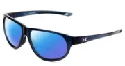 Under Armour Intensity Ladies Polarized BI-FOCAL Sunglasses in Blue Crystal 59mm