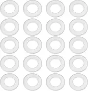 20PCS Oil Drain Plug Gaskets Compatible with Kawasaki Ninja H2 SX (ZX1002PPFNN)/W800 (EJ800EPFNN) OE 92065-097 Outer Diameter 22mm Inner Diameter 12mm Height 2mm Aluminum