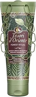 Tesori d'Oriente Forest Ritual Shower Cream, aromic sea rose, white and hinoki wood, 250 ml