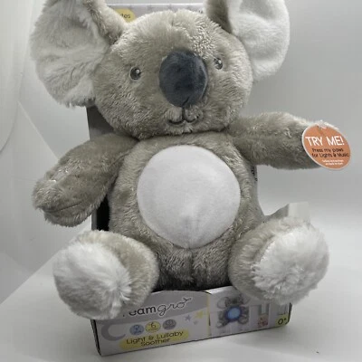10in Plush Lighted Musical Baby Nightlight Soother - You Choose Animal new