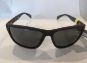 Foster Grant Matte Black Polarized Sport Sunglasses 100% UVA/UVB