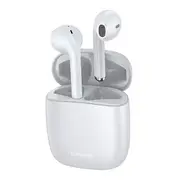 Baseus Encok W04 Wireless Earphones - True Touch Control TWS Bluetooth 5.0 Earphones Earbuds Earphones White