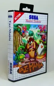 SEGA SMS Storage Case - Taz-Mania - NO GAME