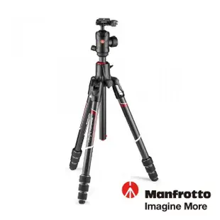 【Manfrotto 曼富圖】Befree GT XPRO 碳纖維旅行三腳架(公司貨)