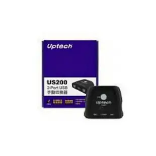 Uptech  US200 2-Port USB手動切換器