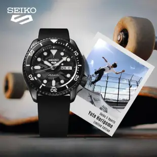 【SEIKO 精工】5 Sports 堀米雄斗限定款機械錶 母親節(4R36-13W0C /SRPJ39K)