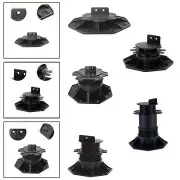 Adjustable Deck Support Floor Raising Sturdy Height Adjustment for Pipelines