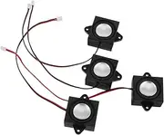 4pcs Portable Mini Speakers for Desktop Computers Amplified Sound with Multiple Connectivity Options for Gaming and Home Audio Accessories