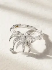 [Yvonne Léon] Yvonne Léon - Paradise Island 18-karat White Gold And Diamond Ring - Silver - 6 6 Silver