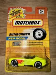 1991 MATCHBOX SUPERFAST MB15 1990 SUNBURNER VIPER NEW ON CARD