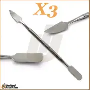 X3 Gritman Spatula Mixing Wax & Modelling Carver Double Ended Surgical Lab Tools