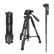 ZOMEI Camera Tripod Monopod 55''Compact Light Weight Travel stand for DSLR DV
