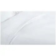 Ramesses 2000 Thread Count Bamboo King Single Sheet Set White