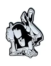 Pulp Fiction - Mia Wallace Enamel Pin - free AU post - AU Stock