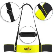DEFY Heavy Duty Arm Isolator Blaster Body Building Bomber Bicep Triceps Yellow