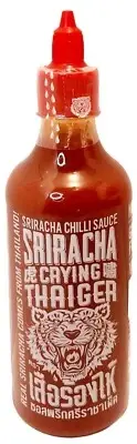 Crying Thaiger Sriracha Hot Chilli Sauce - Non GMO Vegan - 440ml - From Thailand