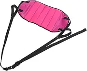 Angoily Portable Foot Hammock Airplane Travel Essential for Comfort Relaxation Ergonomic Foot Rest for Airplane Train Bus Travel Enhances for Office Use