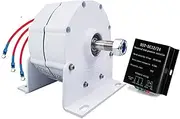 HENGJINGTR Low RPM Small Permanent Magnet Generator 600R/Min 10000W 220V Ac Alternator for DIY Your Own Horizontal Wind Turbine,24V