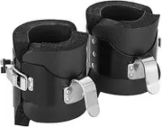 Gravity Boots Inversion Boots, Gravity Boots Hanging Upside Down with 2 Gravity Hook, Anti Gravity Inversion Boots for Core Gym Fitness Exerciser, Ab Crunch, Abdominal Sit Up, Hooks Bar Therapy