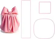 KALAIEN Bow Cookie Cutter Cut Bowknot Plastic Cutter Sets for Cake Cupcake Toppers Decoration