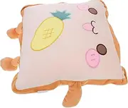 MUELODSIC Plush Pillow and Blanket Soft Cushion for Cars and Offices Cute Stuffed Animal Design for Comfort and Support for Naps and Travel Pillow with Blanket