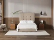 My Style Framed Headboard & Drawer Base - Double / Natural / Drawer Base