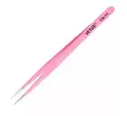 VETUS Original Genuine Pink Precise Switzerland Tweezers Eyelash Extension CS-11