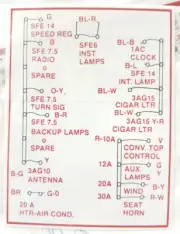 New 1963 Lincoln Fuse Circuit Diagram Fuse Box Decal