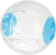 CVUTOVO Clear Hamster Exercise Ball Dwarf Hamster Running Ball with Breathable for Pets for Exercise Fun Activities and