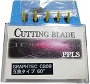 PPLS GRAPHTEC (Graphtec) CB09 type cutting blade compatible product 60 ° 5 Set