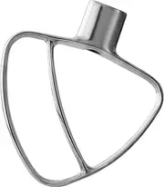 [Lawenme] Stainless Steel Flat Beater for KitchenAid 4.5-5 Quart Tilt-Head Stand Mixers, 5 QT Mixer Paddles Stainless Steel Non Coated, Mixer Beater Attachment Dishwasher Safe