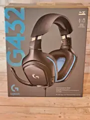 Logitech G432 7.1 Surround Sound Gaming Headset Wired - New Sealed Box
