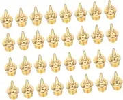 [Anneome] 32pcs Track and Field Shoe Nails Shoes Nail Shoes Spikes Lighter Weight Spikes Replacement Shoe Spikes Track Shoes Anti-Skid Nails Shoe Cleats Short Nail Metal Road