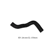 Superspares Lower Radiator Hose for Nissan Pulsar N12 E15ET 1.5L Auto 1983-1987