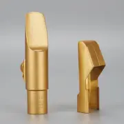 Saxophone Metal Mouthpiece Tenor Soprano Alto Professional Mouthpiece Gold