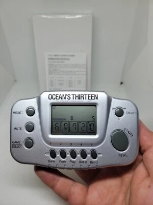 Ocean's Thirteen 7 In 1 Mini Casino Games Handheld Electronic Game