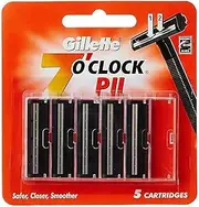 Gillette 7 O'Clock PII Refills 5 Units