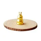 Retro Wooden Incense for Round Incense Holder Cone Catcher Deco