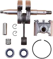 Crankshaft Crank Shaft Oil Seal 50MM Piston for for HUSQV/Arna 268 266 Chainsaw Engine Motor Parts бензопила