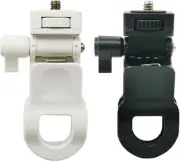 2 Pack Monitor Camera Mount Clamp Clip Screen LCD Display Top Fill Light Flash H