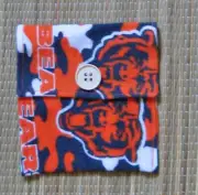 Fiddle/Violin/Viola/Flannel Rosin Pouch/Handcrafted/NFL/Chicago Bears/New