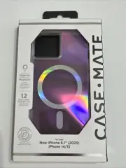 Case-Mate Soap Bubble MagSafe Case For Apple iPhone 15/14/13 - Iridescent
