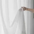 Tulle Curtain Minimalism Wide Compatibility White Sheer Voile Window Curtain