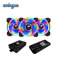 在飛比找PChome24h購物優惠-archgon亞齊慷 Hanabi 30 PWM RGB 電