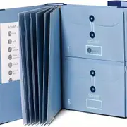 Document Organizer Folio Pocket Organ Storage Binder,in Case I Go Missing Binder
