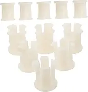 SEWACC 20Pcs Small Caster Sleeve Inserts Wheel Socket Accessories for Office Chairs Swivel Chairs and Furniture Legs High Hardness Wear Resistant Design